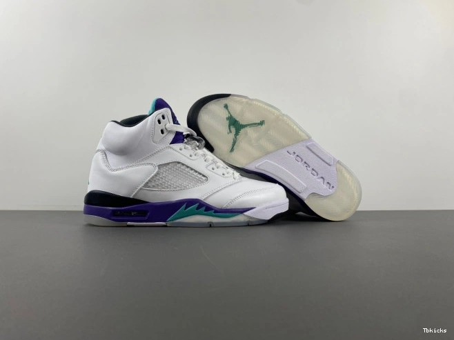 Cheap TBK Air 5 (2013) Retro Jordan Grape 136027-108 0731